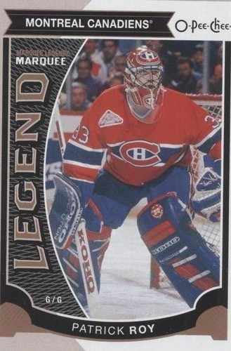 2015-16 O-Pee-Chee - Patrick Roy #552