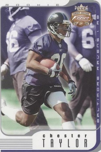 2002 Fleer Focus Jersey Edition Chester Taylor #141