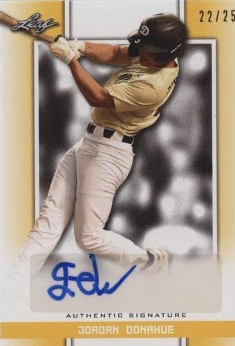 2019 Leaf Perfect Game National Showcase - Jordan Donahue #BA-JD3