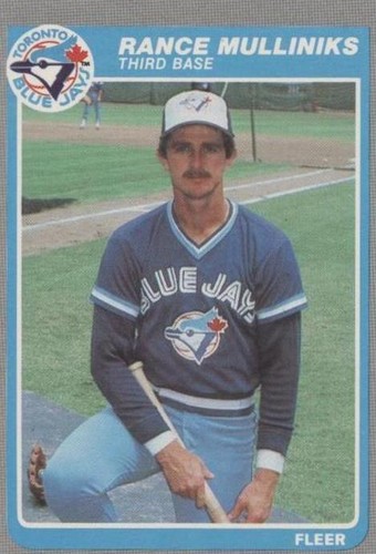 1985 Fleer - Rance Mulliniks #116