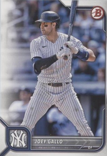 2022 Bowman - Joey Gallo #8