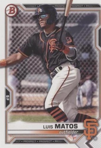 2021 Bowman Draft - Luis Matos #BD-5