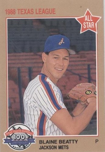 1988 Grand Slam Texas League All-Stars - Blaine Beatty #18