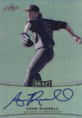 2015 Leaf Metal Draft - Ashe Russell #BA-AR3