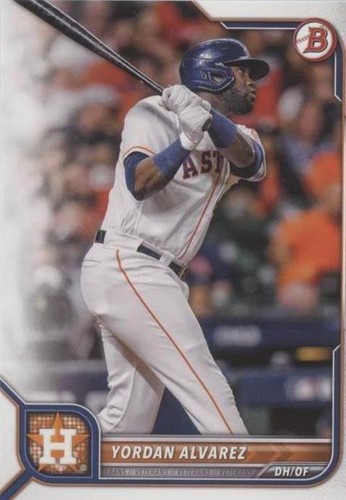 スポーツ選手 yordan alvarez 2nd bowman Gold Top100 2019 Bowman Platinum Yordan Alvarez Top Prospects Ice #TOP