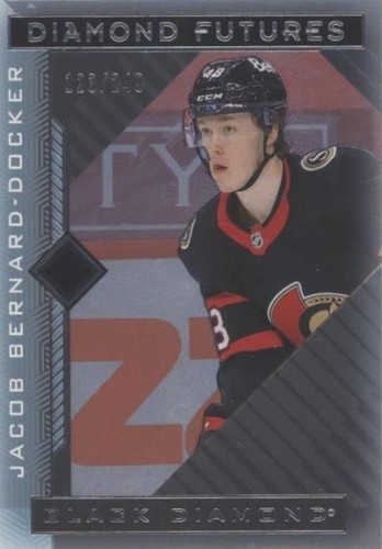 2021-22 Upper Deck Black Diamond - Jacob Bernard-Docker #BDF-JB