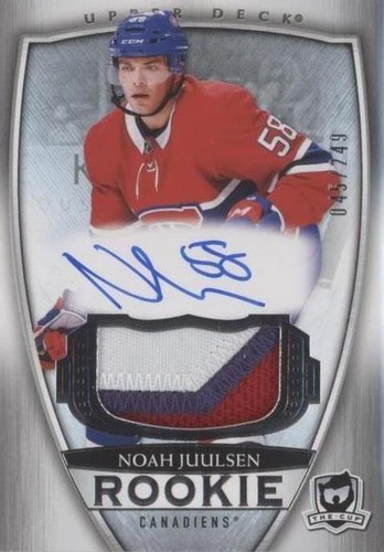 2018-19 Upper Deck The Cup - Noah Juulsen #70