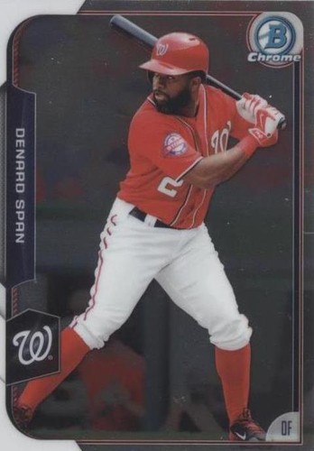 2015 Bowman Chrome - Denard Span #67