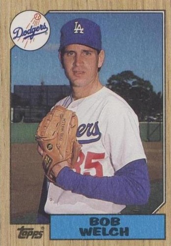 1987 Topps - Bob Welch #328