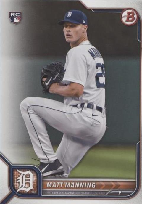 2022 Bowman - Matt Manning #58