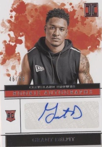 2020 Panini Impeccable Grant Delpit #159