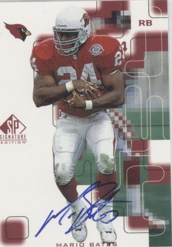 1999 SP Signature Edition Mario Bates #MB