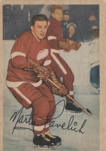 1953-54 Parkhurst - Marty Pavelich #44