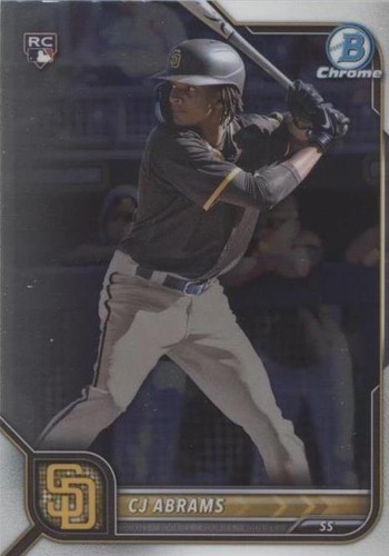 2022 Bowman Chrome - C.J. Abrams #12