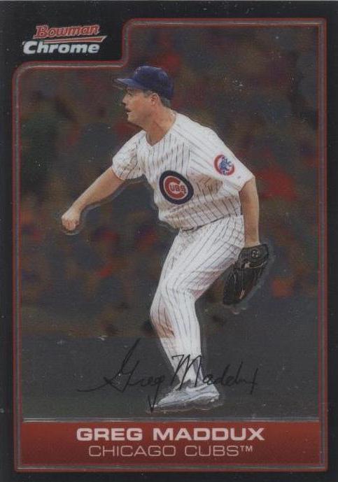 2006 Bowman Chrome - Greg Maddux #66