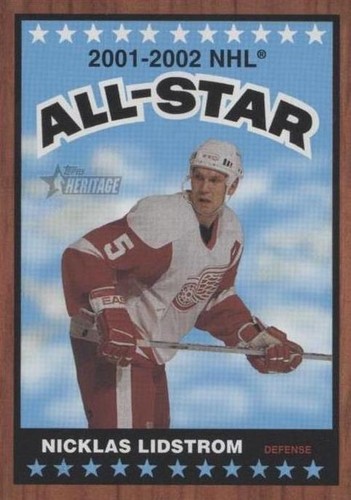 2002-03 Topps Heritage - Nicklas Lidstrom #121
