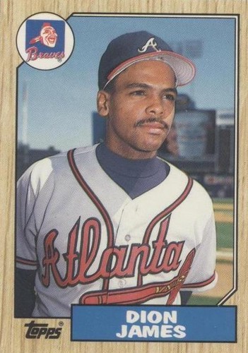 1987 Topps Traded - Dion James #54T