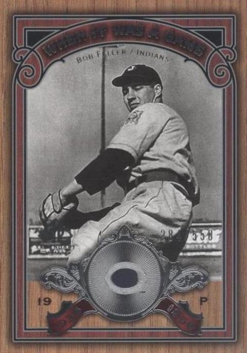 2006 SP Legendary Cuts - Bob Feller #WG-BF