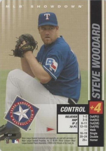 2002 MLB Showdown Pennant Run - Steve Woodard #017