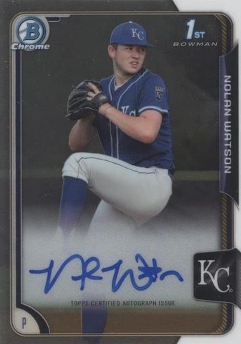2015 Bowman Draft - Nolan Watson #BCA-NW