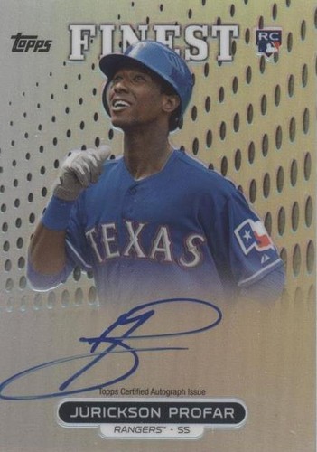 2013 Topps Finest - Jurickson Profar #RA-JP