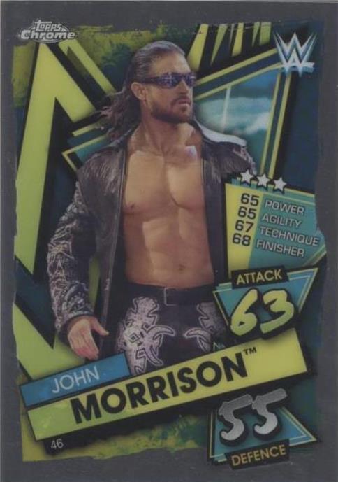 2021 Topps Chrome WWE Slam Attax - John Morrison #46