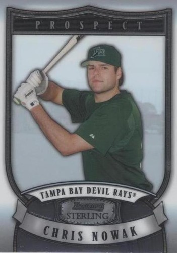 2007 Bowman Sterling - Chris Nowak #BSP-CN