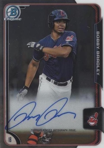 2015 Bowman Chrome - Bobby Bradley #BCAP-BB