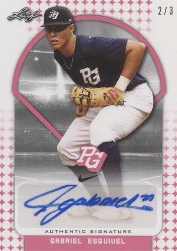 2018 Leaf Perfect Game National Showcase - Gabriel Esquivel #BA-GE1