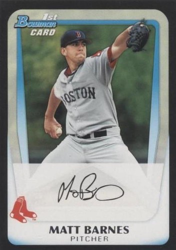 2011 Bowman Draft Picks & Prospects - Matt Barnes #BDPP8