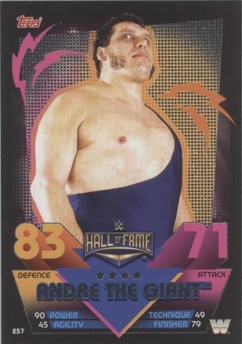 2020 Topps WWE Slam Attax Reloaded - Andre the Giant #257