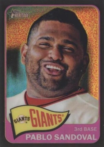 2014 Topps Heritage - Pablo Sandoval #THC-445