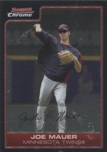 2006 Bowman Chrome - Joe Mauer #164
