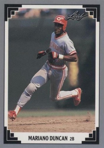 1991 Leaf - Mariano Duncan #494