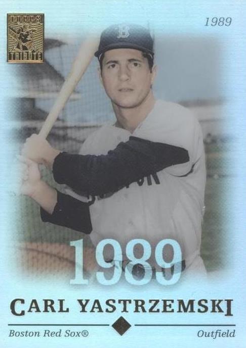 2004 Topps Tribute Hall of Fame - Carl Yastrzemski #5