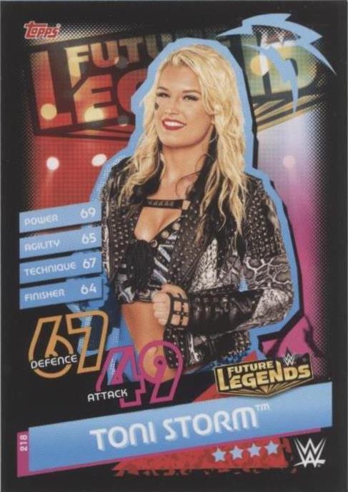 2020 Topps WWE Slam Attax Reloaded - Toni Storm #218