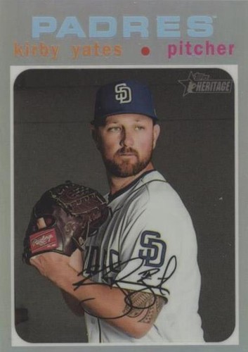 2020 Topps Heritage - Kirby Yates #THC-280