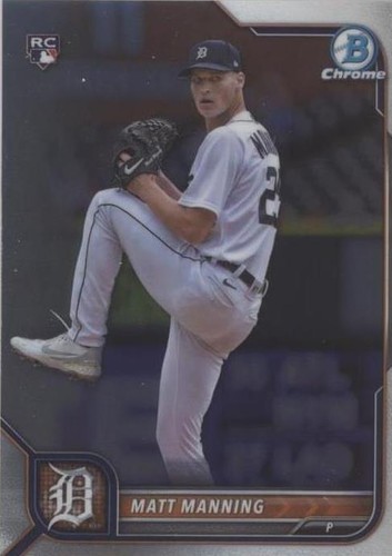 2022 Bowman Chrome - Matt Manning #23
