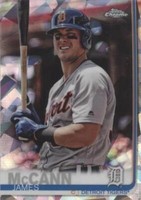2019 Topps Chrome Sapphire Edition - James McCann #155