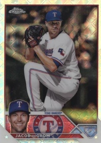 2023 Topps Chrome Logofractor Edition - Jacob deGrom #12