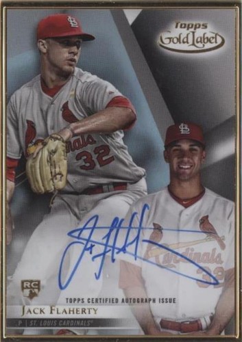 2018 Topps Gold Label - Jack Flaherty #FA-JF