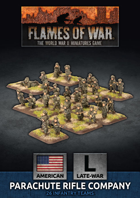 Парашютно-стрелковая рота American Late Flames of War