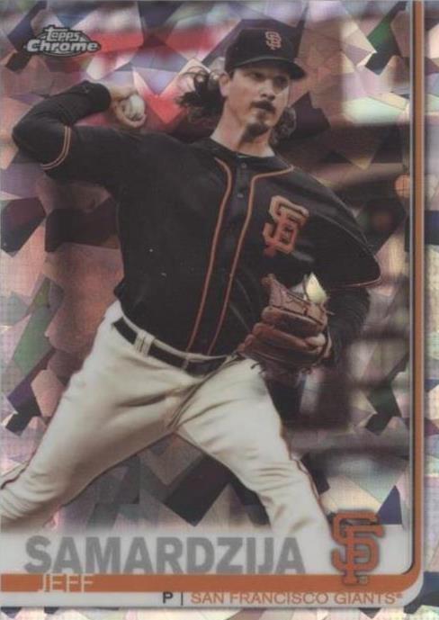 2019 Topps Chrome Sapphire Edition - Jeff Samardzija #574