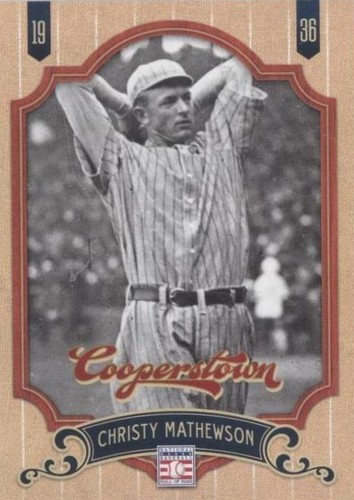 2012 Panini Cooperstown - Christy Mathewson #4