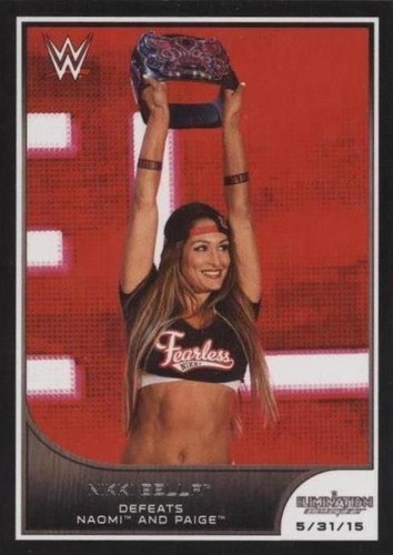 2016 Topps WWE Road to Wrestlemania - Nikki Bella #38