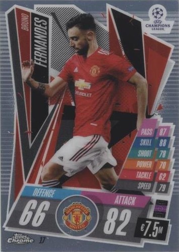 Match Attax 20/21 Bruno Fernandes . Man of the Match. MM13