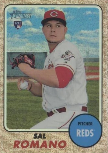 2017 Topps Heritage High Number - Sal Romano #THC-622