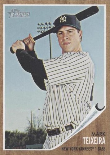 2011 Topps Heritage - Mark Teixeira #110