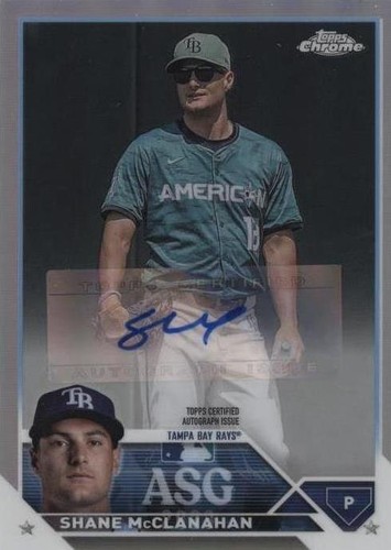 2023 Topps Chrome Update Series - Shane McClanahan #ASGA-SMC