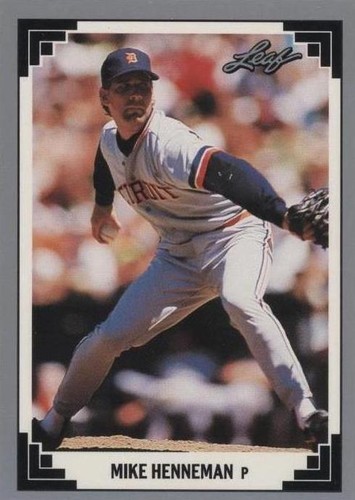 1991 Leaf - Mike Henneman #18